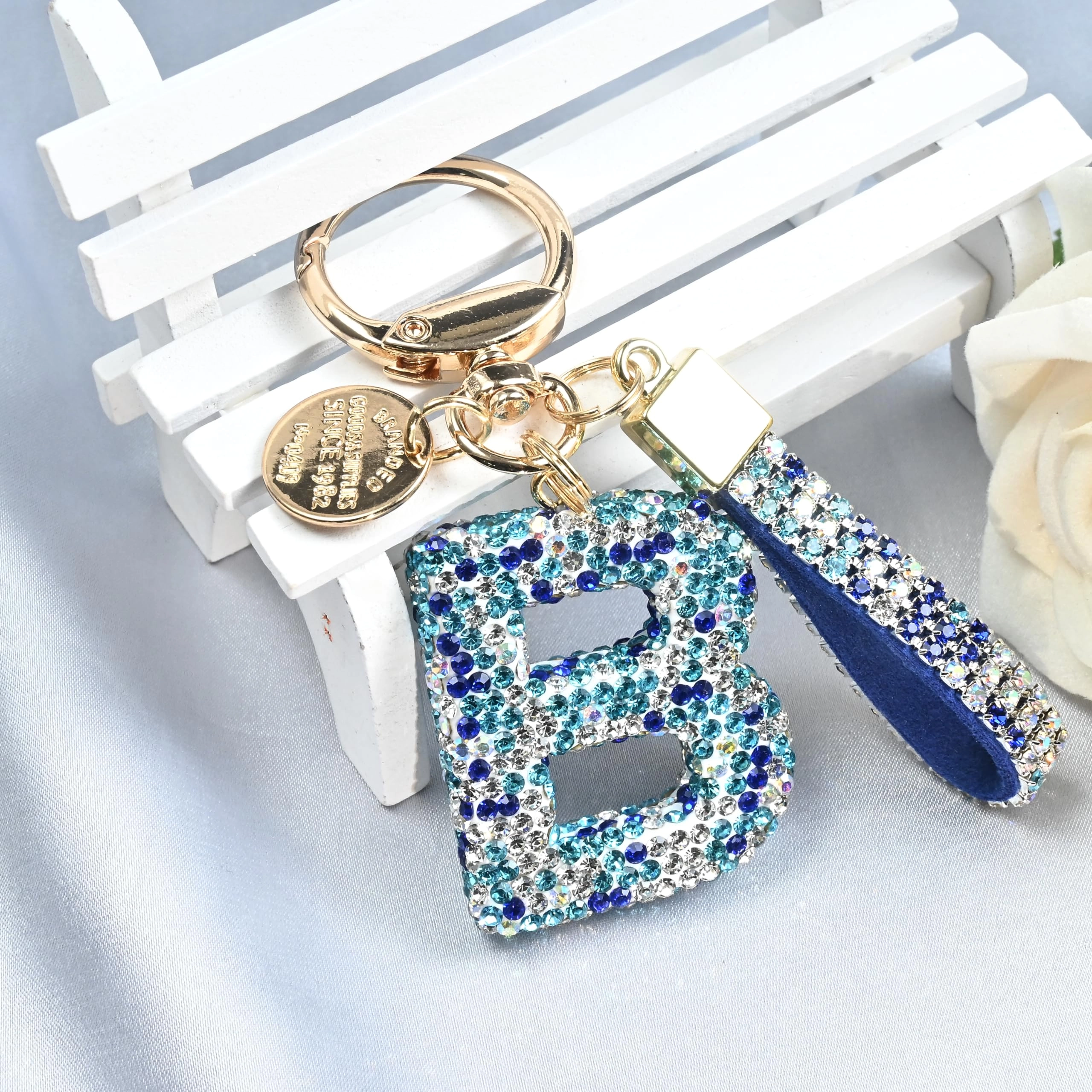 Initial Letter Keychain - Letter
