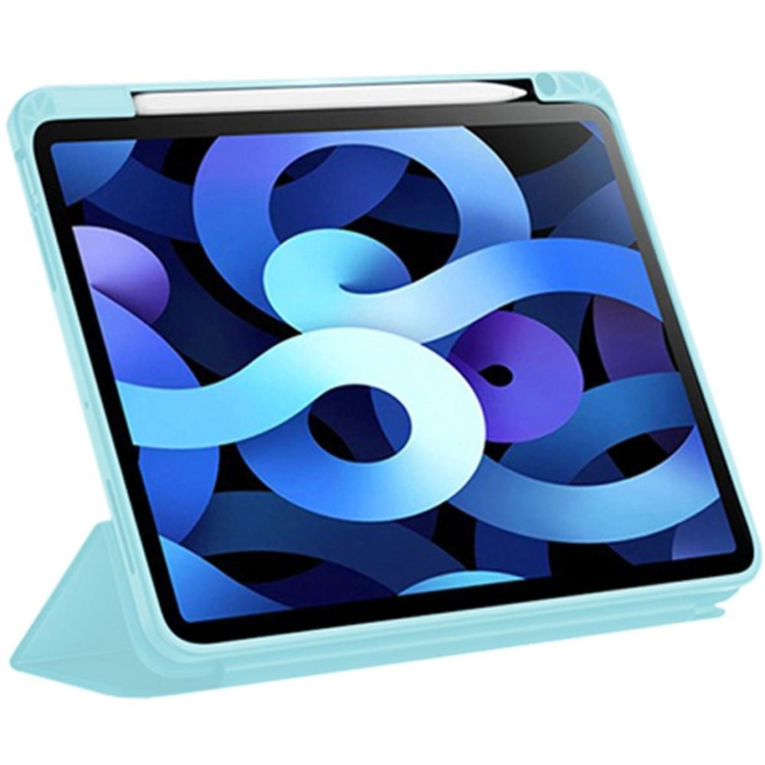 Tri-Fold Case with Pencil Holder for Apple iPad 10.2/10.5-inch