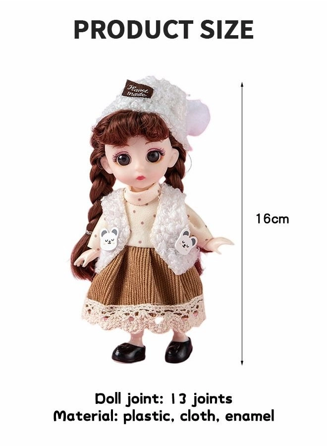 Barbie Doll - 16cm Plastic