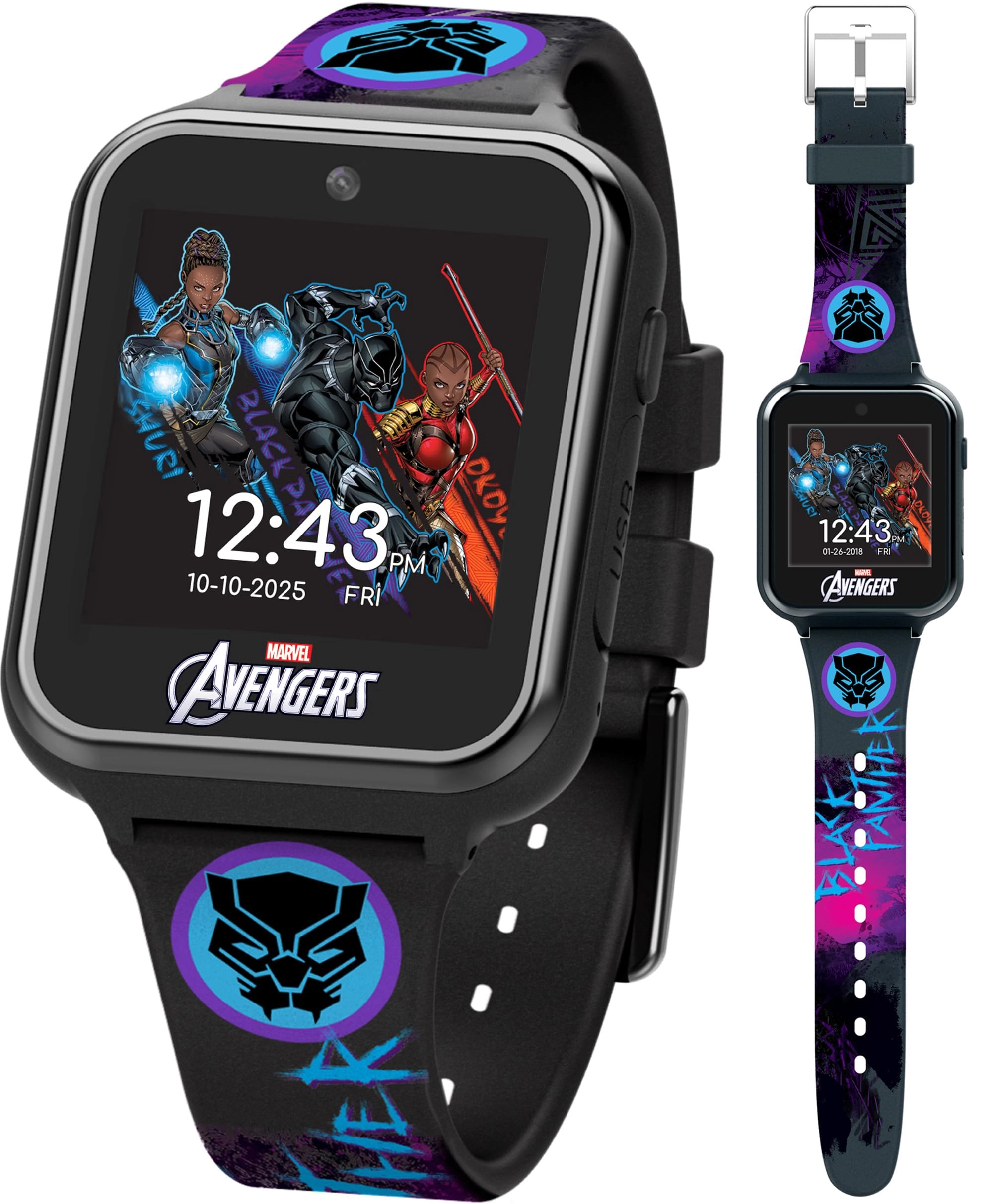 Accutime Watch Corp. Black Panther
