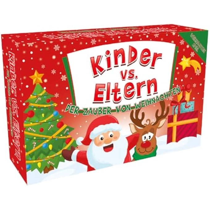 Kinder Contra Parents - The Magic of Christmas Card Game