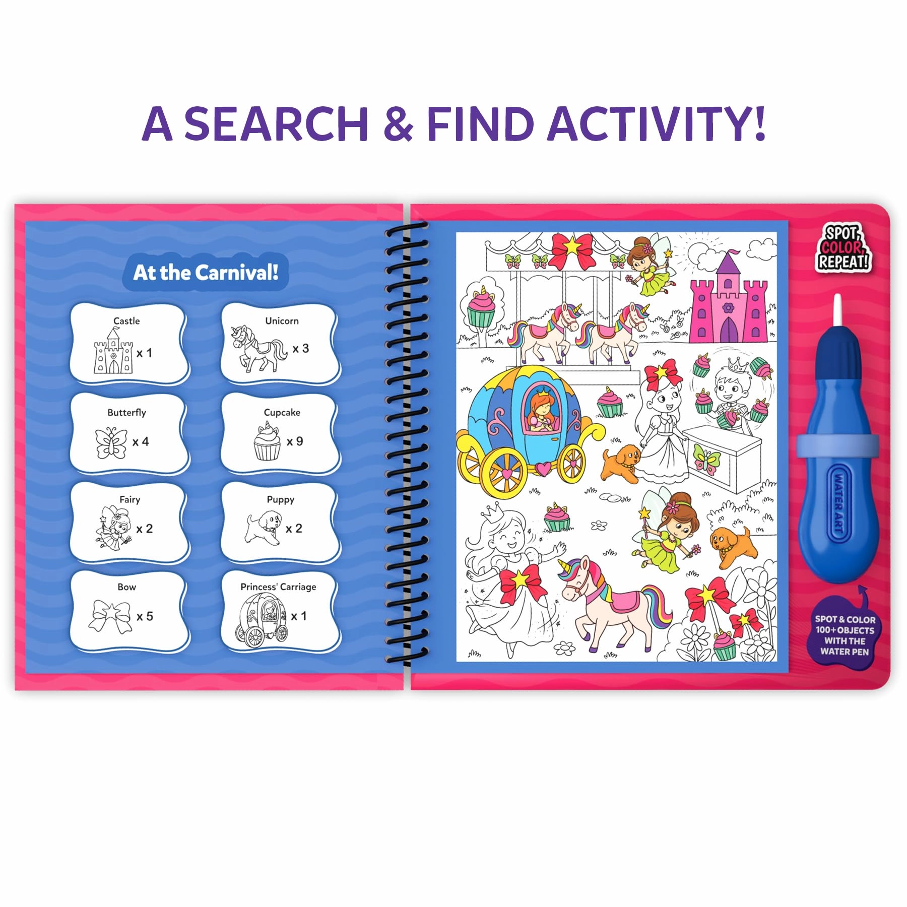 Reusable Search & Find Book - 4-8 1.0 pieces