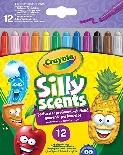 Mini Silly Scents Crayons - 12 Pcs