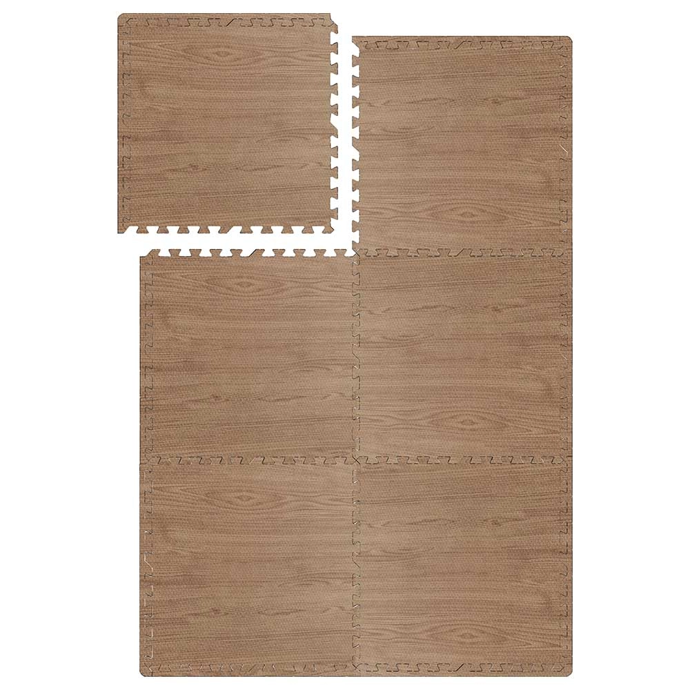 Bumble & Bird BabySafe Foam Play Mat Tiles BabySafe Foam Play Mat Tiles - Hazelnut Wood 6 months