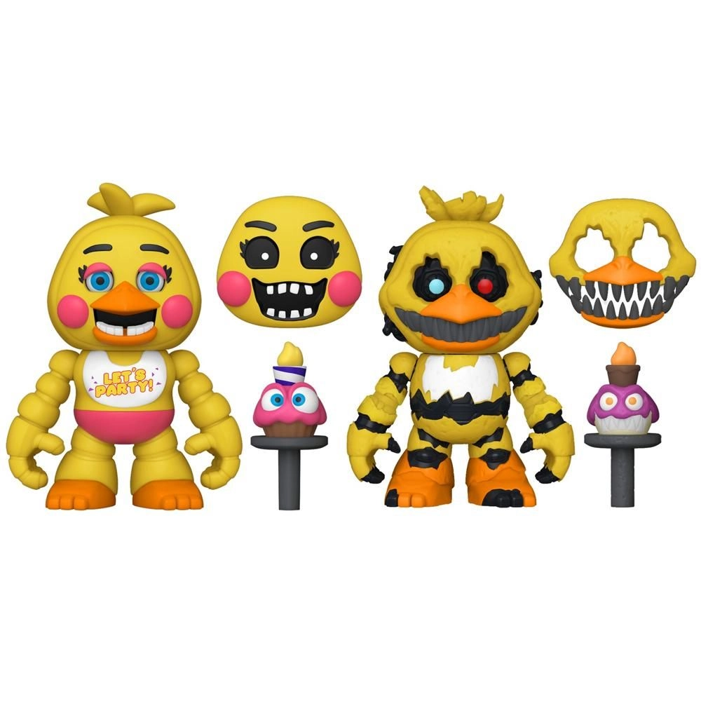 FUNKO TOYS Five Nights At Freddys - Nightmare Chica + Toy Chica (FU67694) 2 pcs