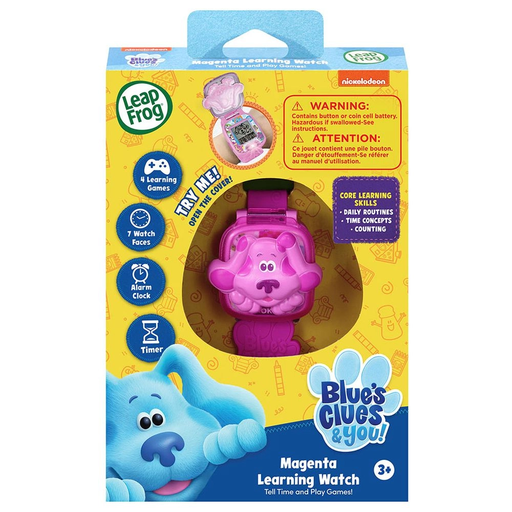 Blue's Clues & You! Magenta Learn Watch - 3+