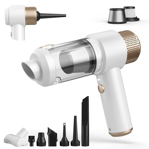 Vizeusvac Handheld Car Vacuum - 18000PA Brushless Motor Rechargeable