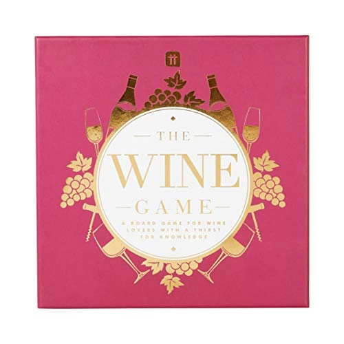 Wine Themed Trivia Board Game - English 18+