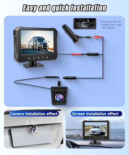 Backup Camera - 1080P + Camera Monitor