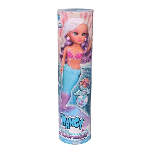 Magic Colour Mermaid Doll - Tail and Bikini Change Colour Blonde Mane Ages 3+