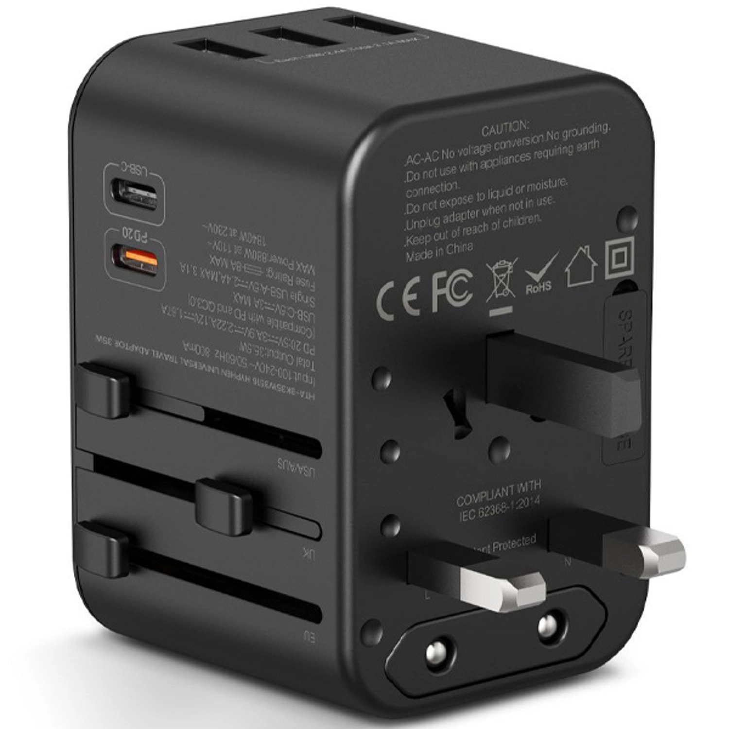 HTA-BK35W3516 - EU/UK/USA/AUS 35 Watt