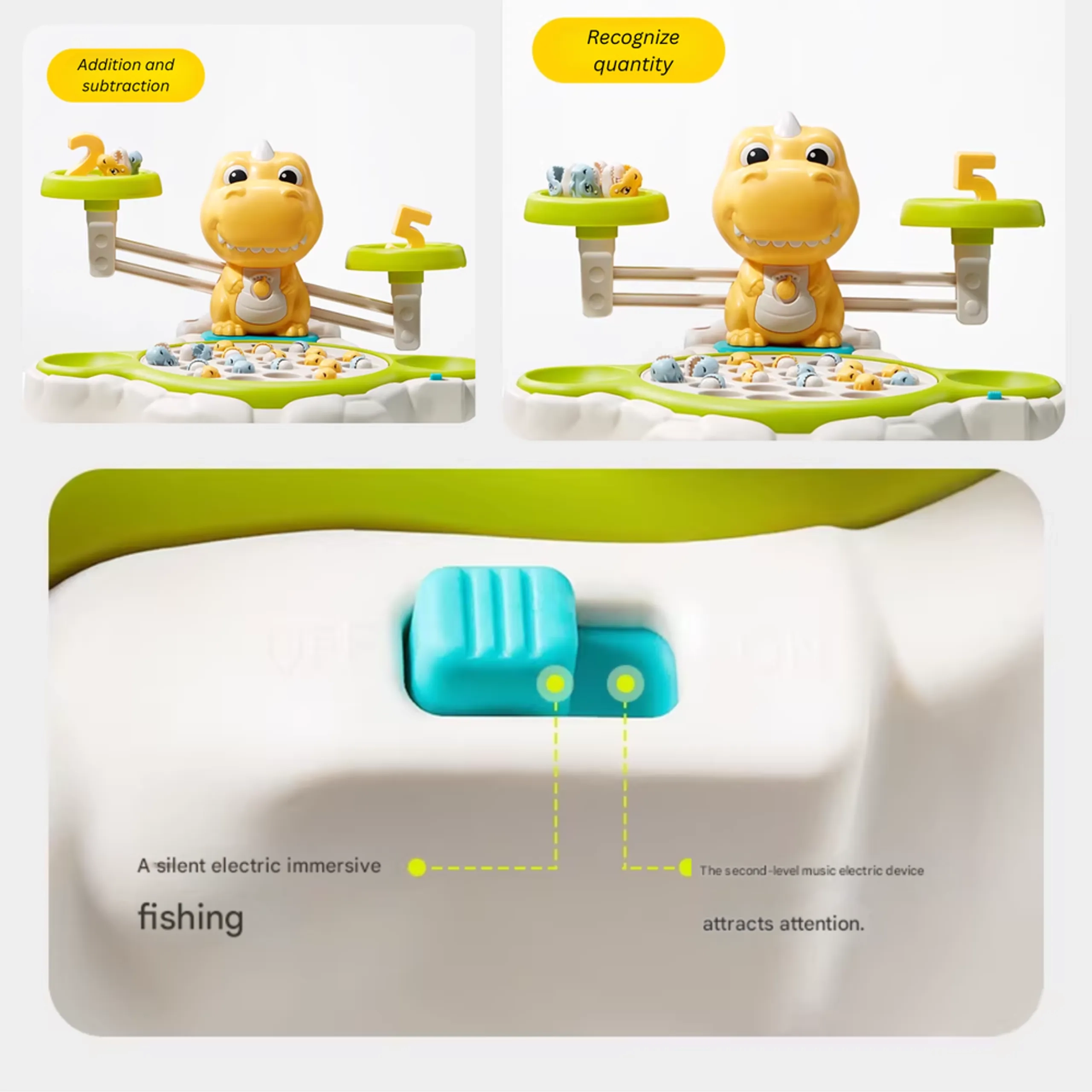 Babycare Dinosaur Catch Game - 3 years+