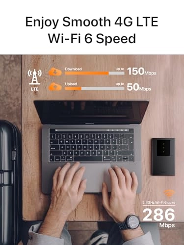 MF6 - 4G LTE Wi-Fi 6 286 Mbps