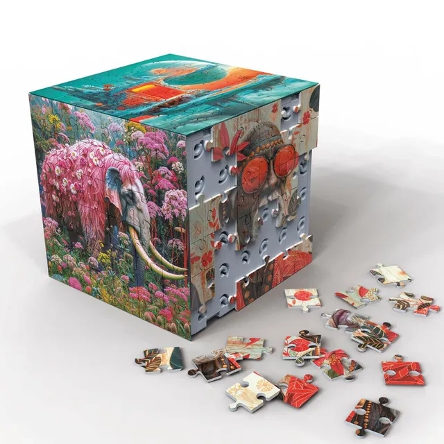 Educa Borras Wonder 6-in-1 3D Puzzle (RTT-20334) - 216 pcs