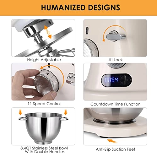 ZM-KM76A05 - 8.4 Quarts 800 watts