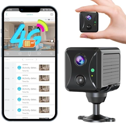 4G LTE Cellular Security Camera 1080p