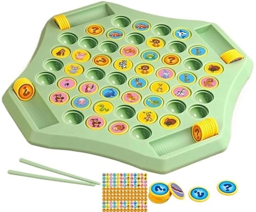 Flip Match Board Game - 1 month and up 52 pieces