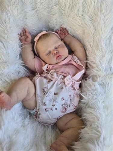 Reborn Baby Doll - 24 in Silicone Vinyl Toddler Girl Ages 3+