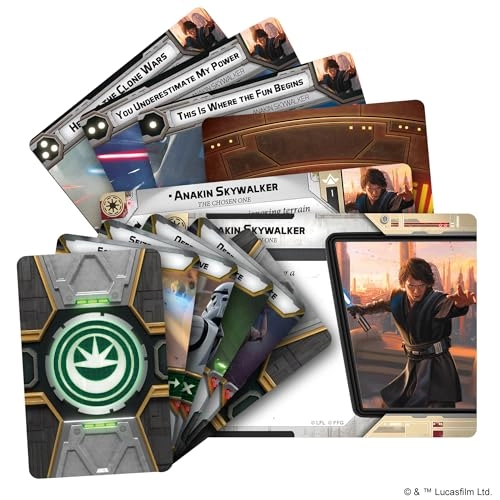 Star Wars: Legion: Anakin Skywalker Commander Expansion - Tabletop Miniatures Game Strategy Game