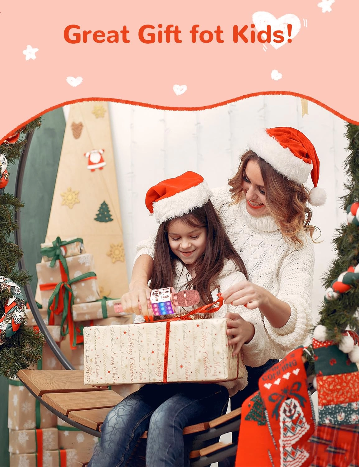 Karaoke Microphone - Handheld Bluetooth