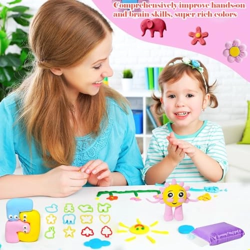 Air Drying Modelling Clay - Polymer Clay 64 piece(s)