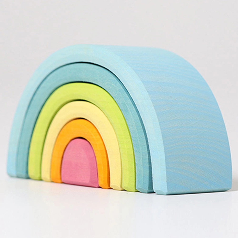 Wooden Rainbow Frames - Suitable for 3 years and above 6pcs