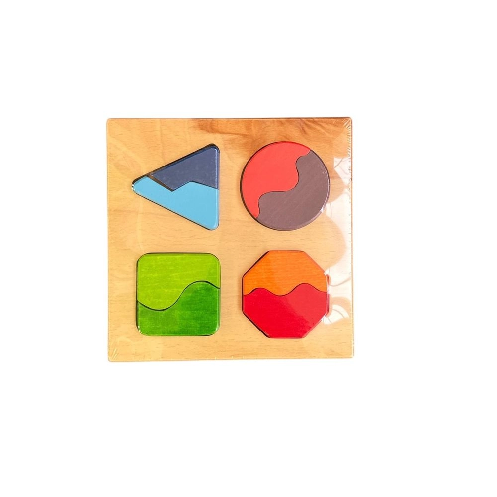 Shapes And Geo Boards - Suitable for 3 years and above 9 Pcs