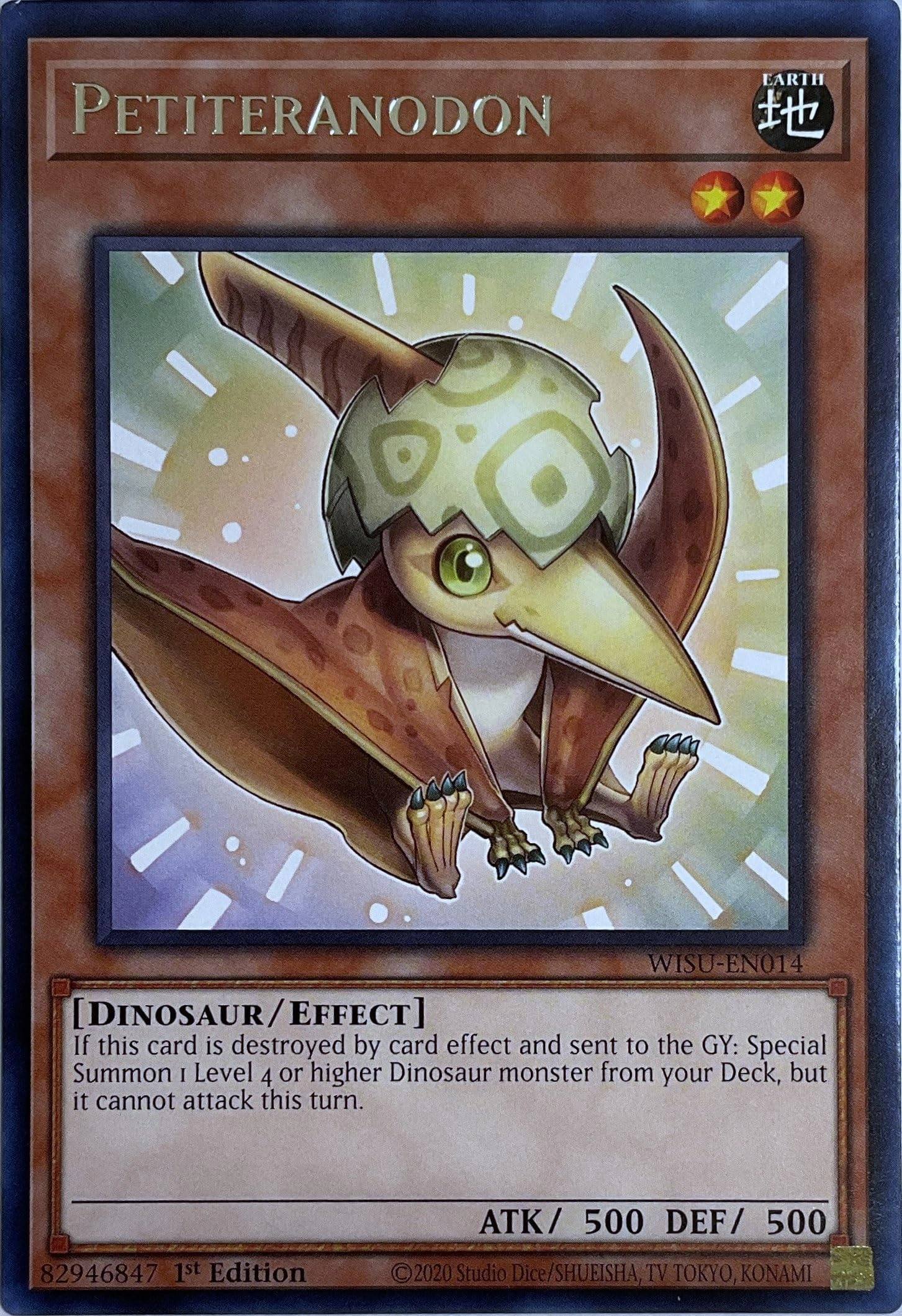 Yu-Gi-Oh! Petiteranodon WISU-EN014 - 1st Edition