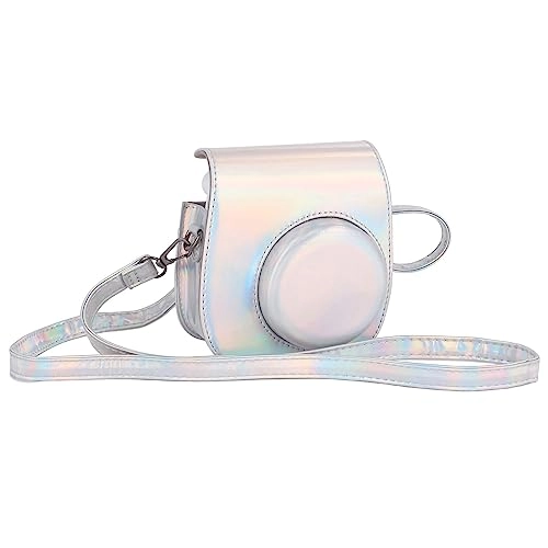 Mini 12 Case - Magic Silver + Mini Photo Album + Color Filters + Wall Hang Frames + Film Frames + Border Stickers + Corner Stickers