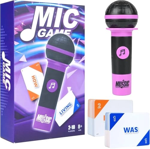 Mic misheard Music Trivia Card Game - 125 Cards