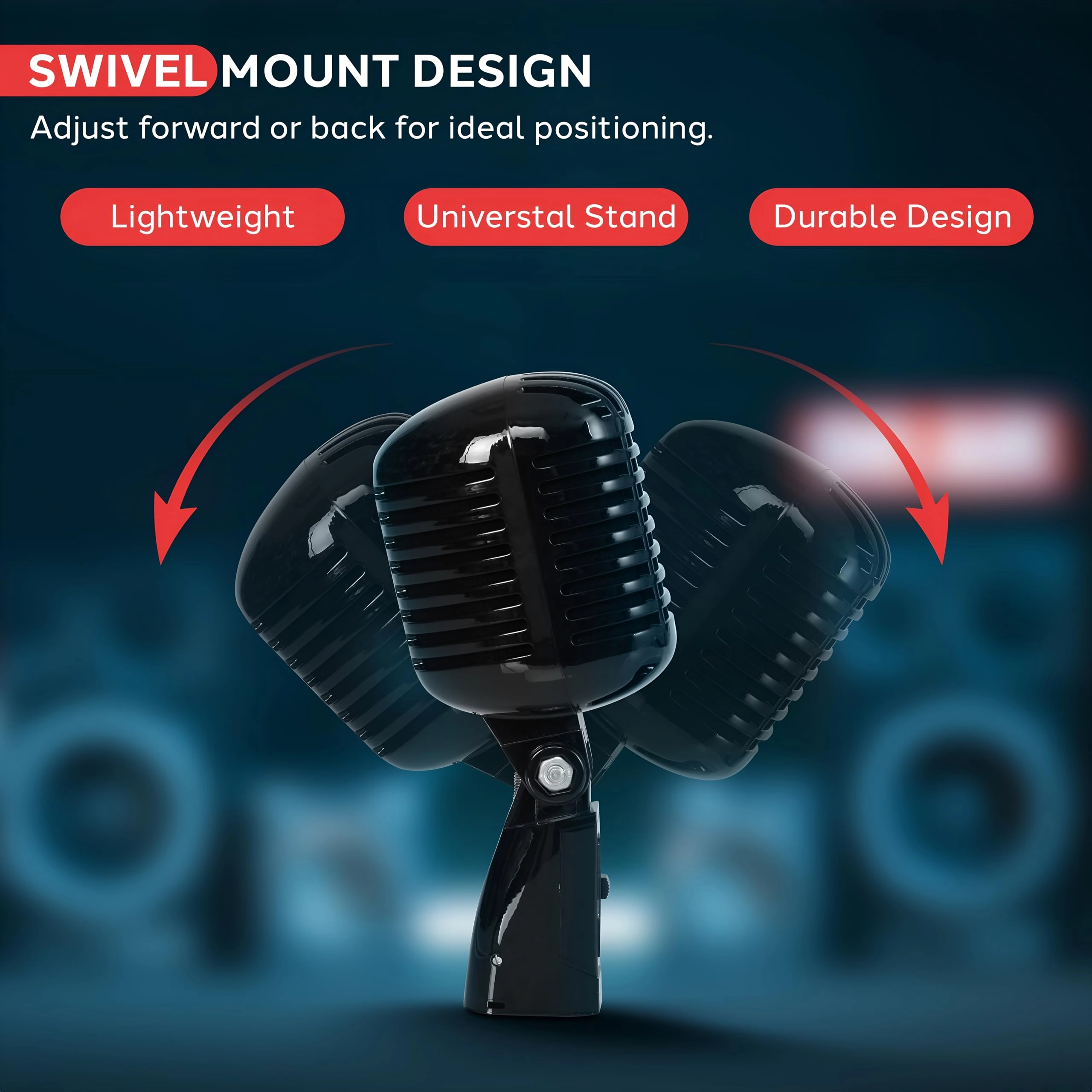 PDMICR42BK Wired Microphone