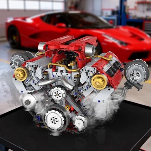 Electric V8 Engine Kit Engineering Skills - 14 years+ 3168 pieces
