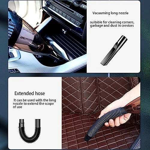 Handheld Duster Vacuum - 6000Pa USB Rechargeable