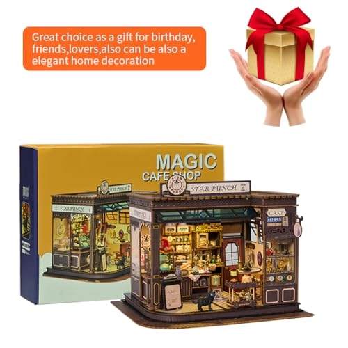 Miniature Wooden Dollhouse Furniture Kit - Creative Room 1:24