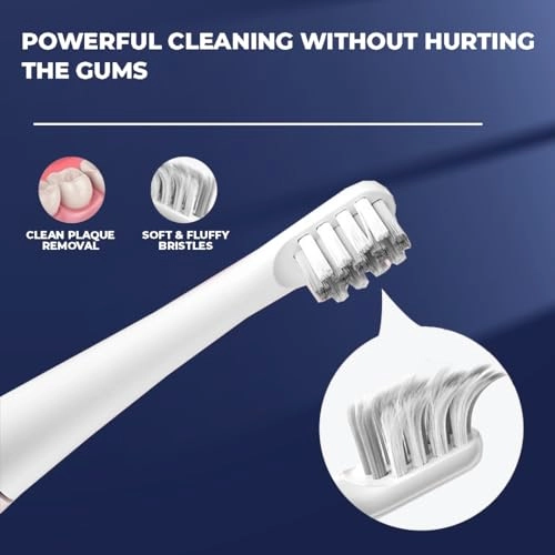 Super Sonic Electric Toothbrush - Rechargeable 3 Modes IPX7 Waterproof
