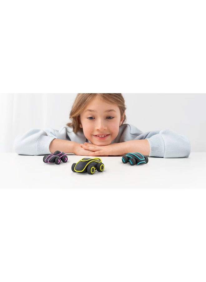 Cyber Cars PINK CYBER CAR Modelling Air-Dry Clay - 3+ years