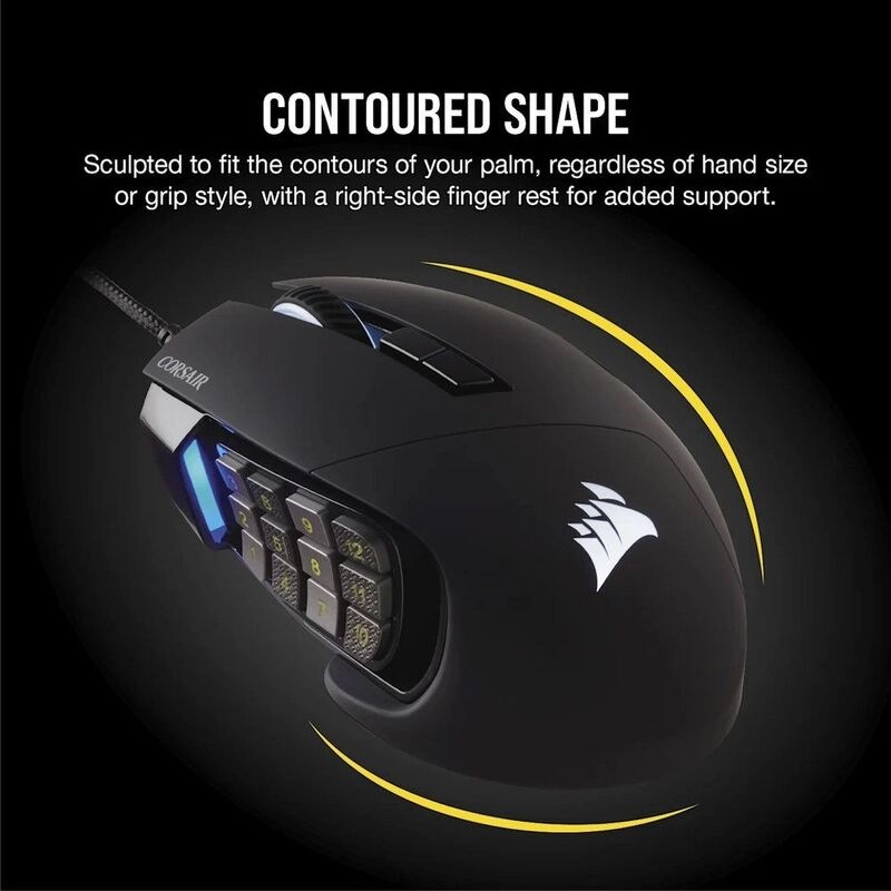 SCIMITAR ELITE RGB MMO Gaming Mouse - Wireless