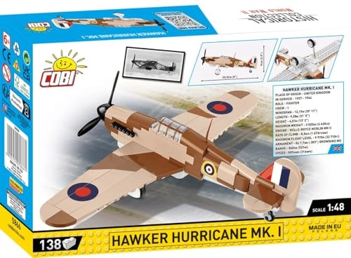 Hawker Hurricane MK. 1 - 1:48 Construction Kit