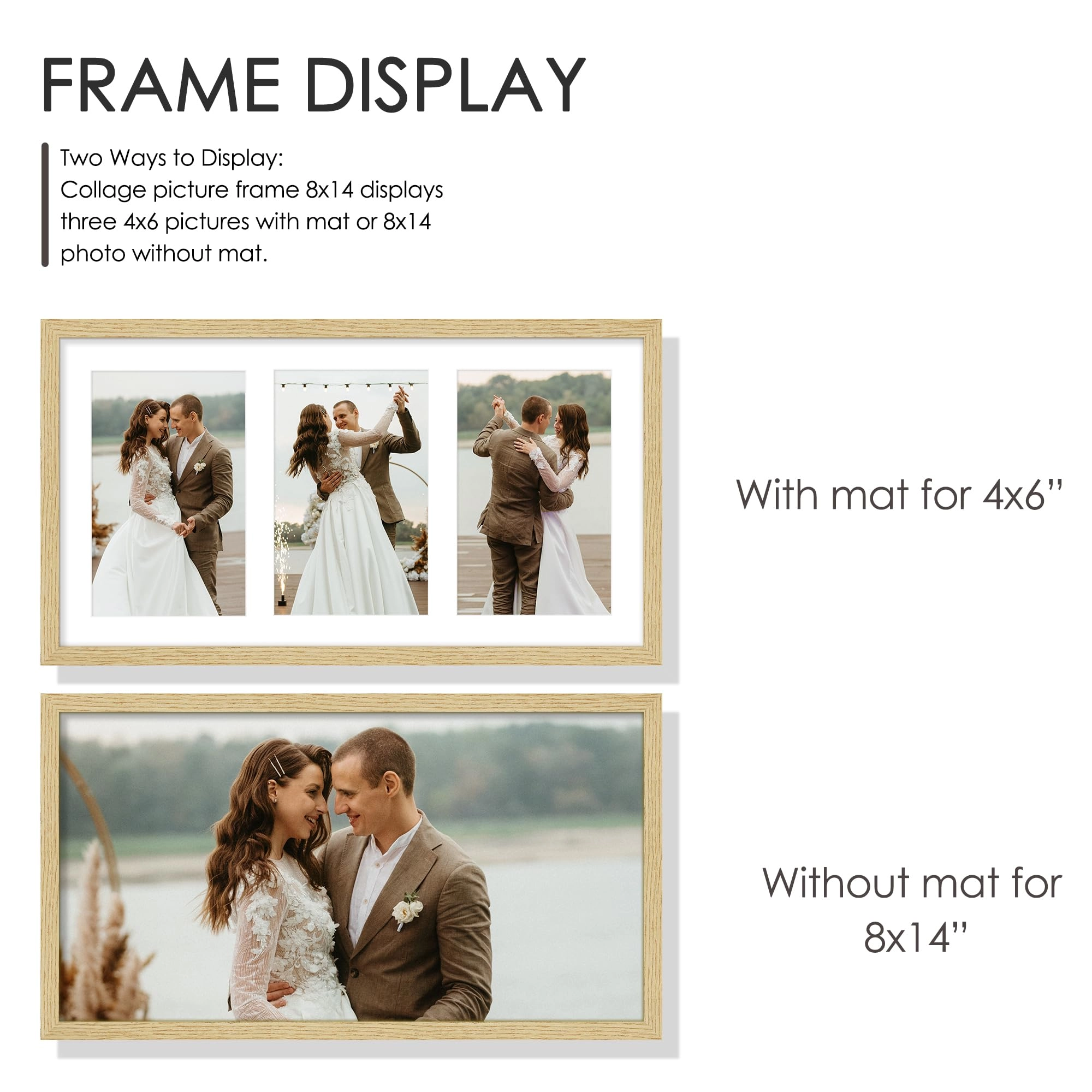 Collage Picture Frame - 8x14 3