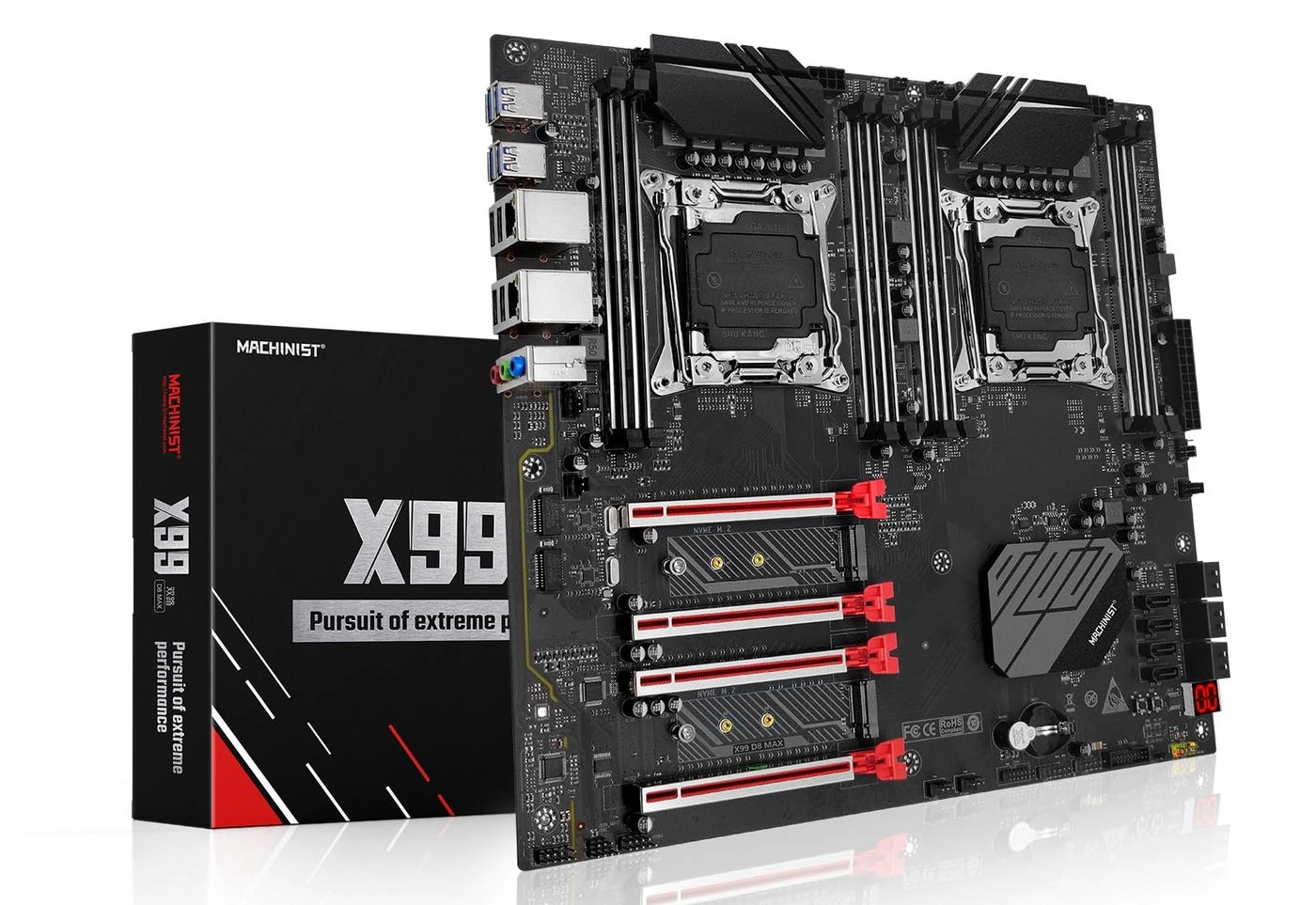 MACHINIST X99-D8 - Dual CPU E-ATX LGA 2011-V3