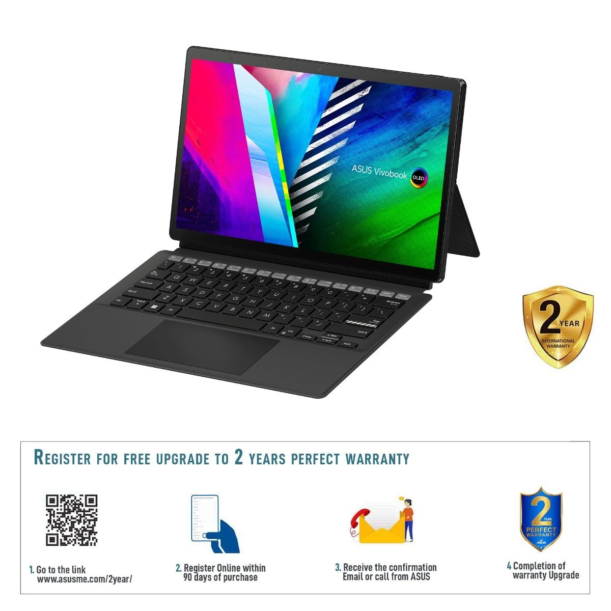 Vivobook 13 Slate T3300KA-LQ029W - 13.3'' Pentium N6000 8GB DDR4 256GB SSD