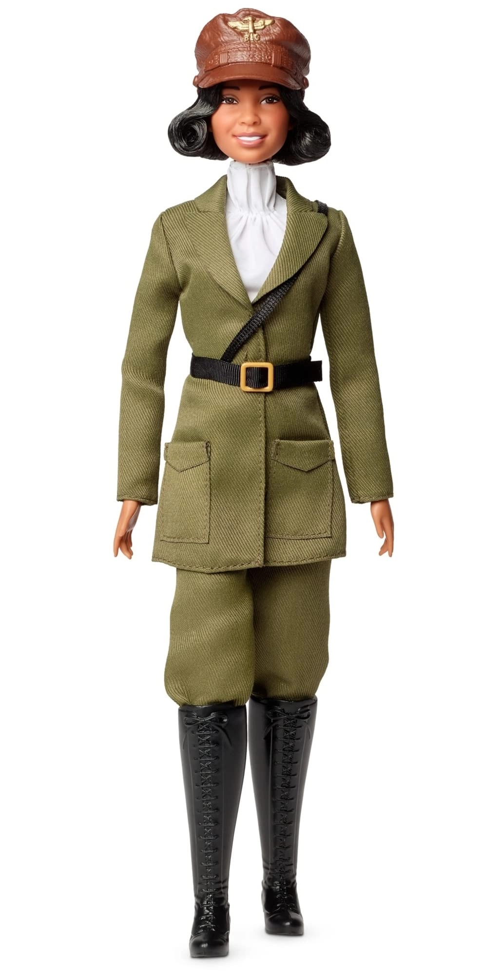 Barbie Bessie Coleman Collectible Doll - Inspiring Women Aviator Suit Ages 6+