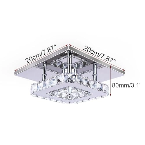 Mini Dimmable Crystal Chandelier