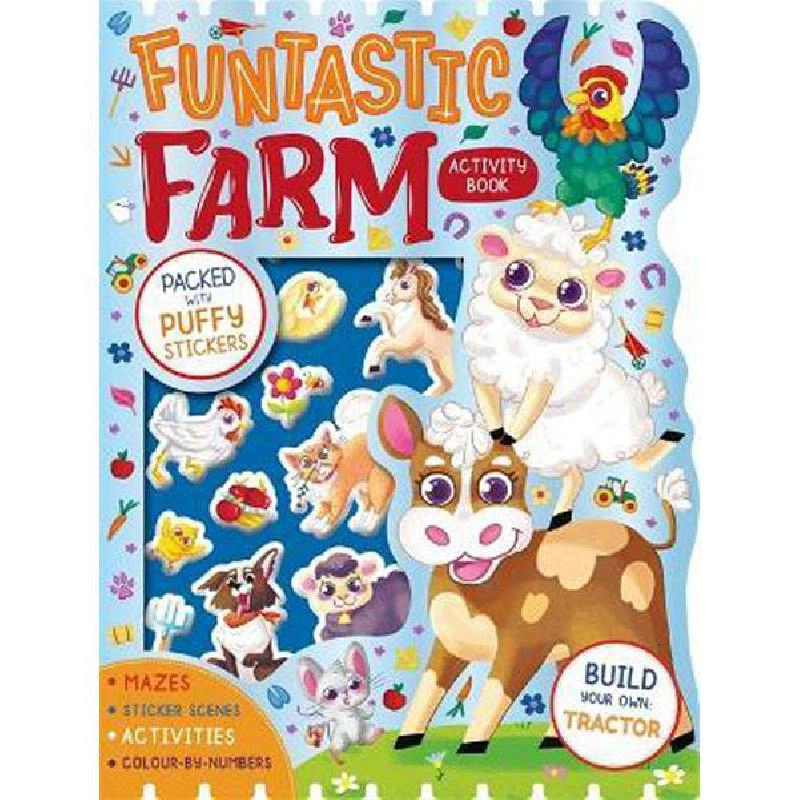 Funtastic Farm Sticker Book 32 pcs