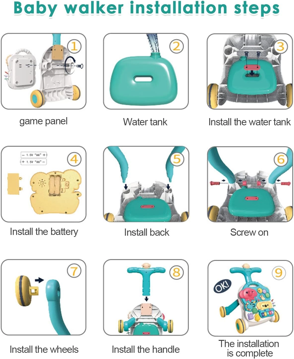 Daisy - 3-In-1 Baby Walker