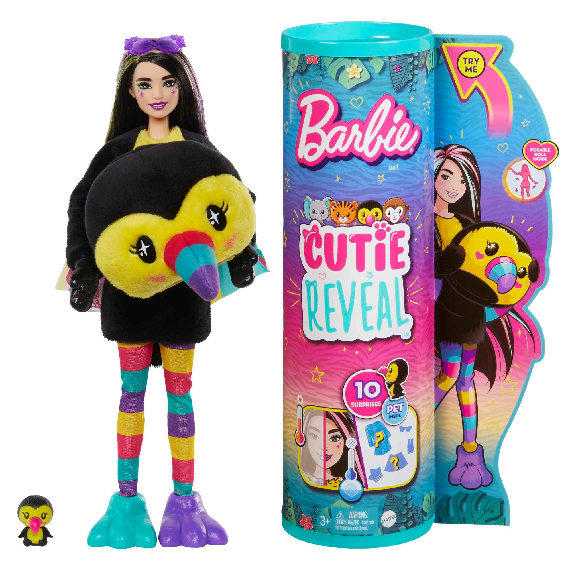 Cutie Reveal Jungle Friends - Toucan Ages 3+