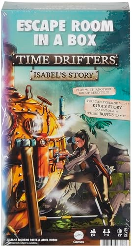 Escape Room in A Box: TIME Drifters ISABEL's Story - Party Game