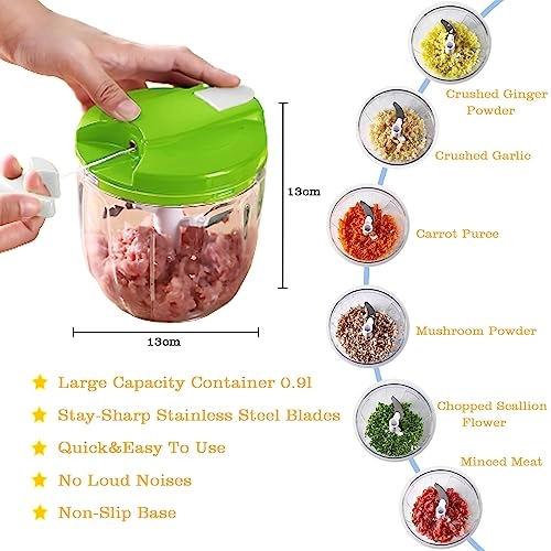 Manual Food Chopper - 900ML