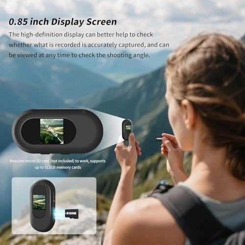 Magnetic Mini Body Camera - 1080P