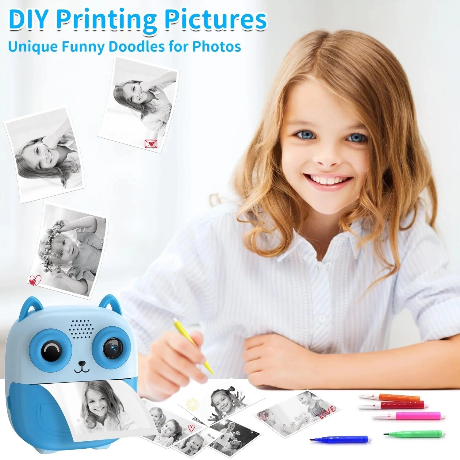 kids Mini portable printer